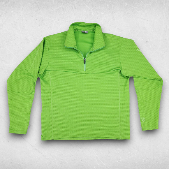 Salomon Active 1/4 Zip Pullover Men L Mock Neck Long Sleeve Gorpcore Techwear - Picture 1 of 15